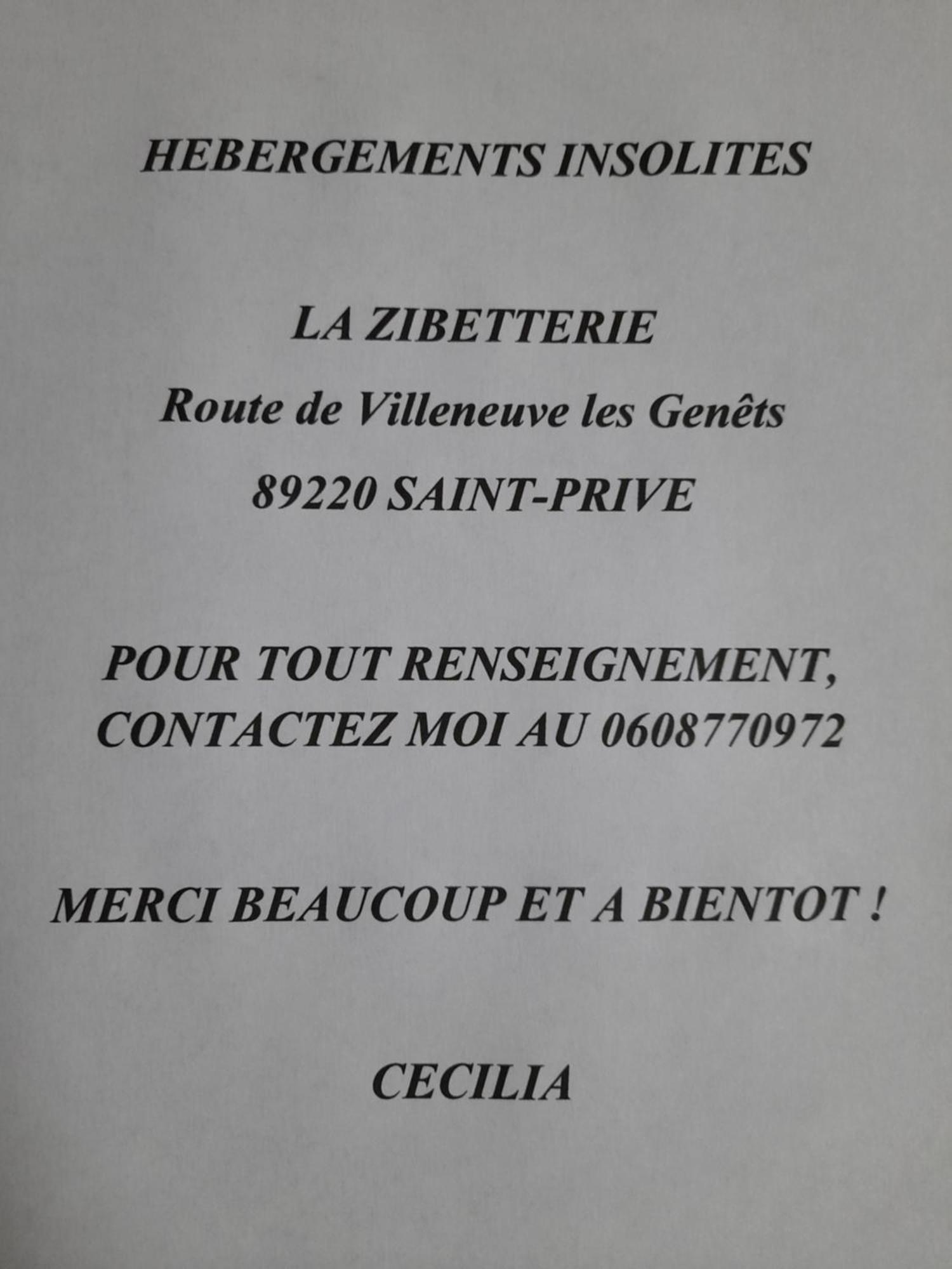 La Roulotte Du Pecheur Villa Saint-Privé Екстериор снимка